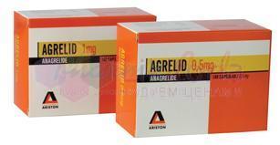 АГРЕЛИД (Анагрелид) / AGRELID (Anagrelide)