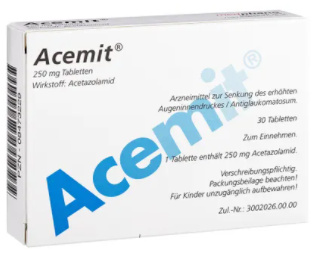 АЦЕМИТ (ацетазоламид) / ACEMIT (acetazolamide)