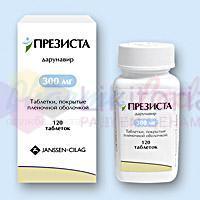 ПРЕЗИСТА (Дарунавир) / PREZISTA (Darunavir)