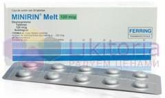 МИНИРИН МЕЛТ (Дезмопрессин) / MINIRIN MELT
