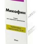 Микофин спрей 1% 30мл*