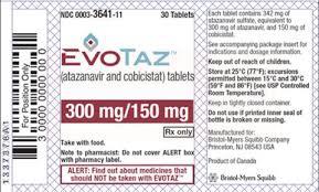 ЭВОТАЗ (атазанавир, кобицистат) / EVOTAZ (atazanavir, cobicistat)