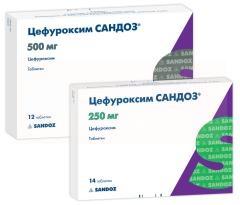 ЦЕФУРОКСИМ САНДОЗ (цефуроксим) / CEFUROXIME SANDOZ (cefuroxime)
