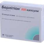 БЕРЛИТИОН капсулы (кислота тиоктовая) / BERLITION capsules (thioctic acid)