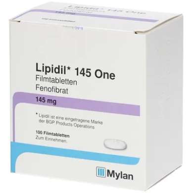 ЛИПИДИЛ 145 (фенофибрат) / LIPIDIL 145 One (fenofibrate)