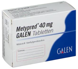 МЕТИПРЕД (Метилпреднизолон) / METYPRED Galen (Methylprednisolone)