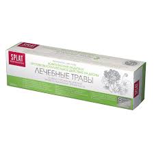 Зубная паста СПЛАТ-Лечебные травы / Zubnaya pasta SPLAT-Lechebnie travi