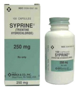 СИПРИН (Триентин) / SYPRINE (Trientine)