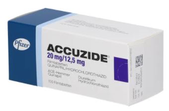 АККУЗИД 20 (гидрохлоротиазид+хинаприл) / ACCUZIDE 20 (hydrochlorothiazide+quinapril)