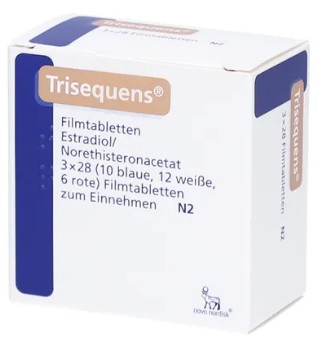 ТРИСЕКВЕНС (Норэтистерон и эстроген) / TRISEQUENS (Oestradiolum + Norethisteronum)