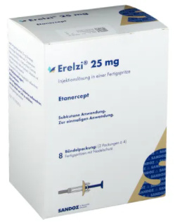 ЭРЕЛЗИ (этанерцепт) / ERELZI (etanercept)