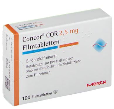 КОНКОР КОР (Бизопролол) / CONCOR COR (bisoprolol fumarate)