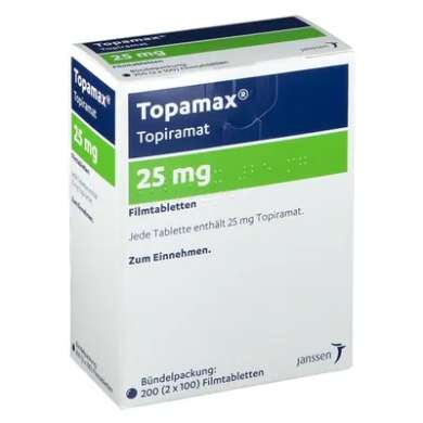 ТОПАМАКС (топирамат) / TOPAMAX (topiramate)