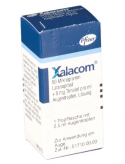 КСАЛАКОМ (латанопрост и тимолол) / XALACOM (latanoprost and timolol)