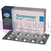 ЛИПРИМАР (аторвастатин) / LIPRIMAR (atorvastatin)