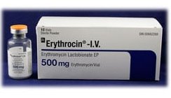 ЭРИТРОЦИН (Эритромицин) / ERYTHROCIN-iv (Erythromycin)