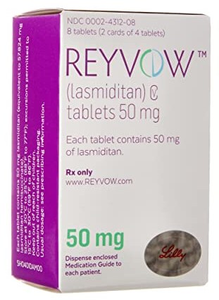 РАЙВОВ, РЭЙВОВ (ласмидитан) / RAYVOW, REYVOW (lasmiditan)