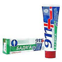 ГЕЛЬ ДЛЯ ТЕЛА БАДЯГА серии 911 ВАША СЛУЖБА СПАСЕНИЯ / GEL DLYA TELA BADYAGA serii 911 VASHA SLUZHBA SPASENIYA
