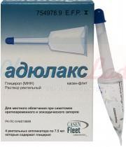 АДЮЛАКС КАСЕН-ФЛИТ глицериновые микроклизмы для взрослых (Глицерол) / ADULAX CASEN-FLEET