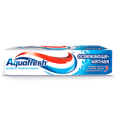 Зубная паста АКВАФРЕШ 3 освежающе-мятная / AQUAFRESH