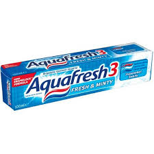 Зубная паста АКВАФРЕШ 3 освежающе-мятная / AQUAFRESH