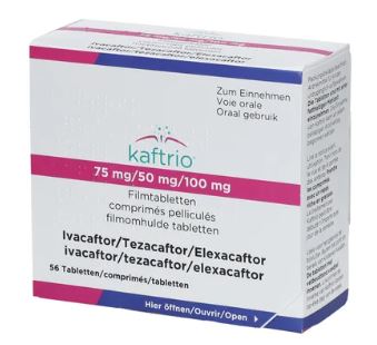 КАФТРИО, ТРИКАФТА (элексакафтор, тезакафтор и ивакафтор) / KAFTRIO, TRIKAFTA (elexacaftor, tezacaftor and ivacaftor)