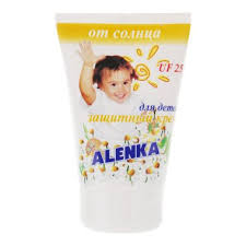 КРЕМ ДЕТСКИЙ ЗАЩИТНЫЙ АЛЕНКА (ALENKA) ОТ СОЛНЦА / KREM DETSKIY ZASHCHITNIY ALENKA (ALENKA) OT SOLNTSA