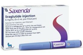 САКСЕНДА (Лираглутид) / SAXENDA (Liraglutide)