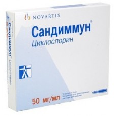 САНДИММУН (циклоспорин) / SANDIMMUNE injection (ciclosporin)