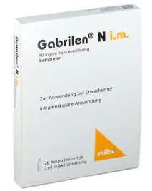 ГАБРИЛЕН Н (кетопрофен) / GABRILEN N (ketoprofen)
