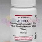 АТРИПЛА (эфавиренз+эмтрицитабин+тенофовир) / ATRIPLA (emtricitabin)