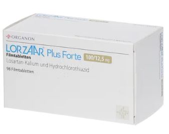 ЛОРЗААР, бывший КОЗААР Плюс форте (Лозартан и Гидрохлоротиазид) / LORZAAR, ex-COZAAR Plus forte (losartan potassium + hydrochlorothiazide)