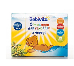 ФИТОВАННА ДЛЯ МЛАДЕНЦЕВ БЕБИВИТА / FITOVANNA DLYA MLADENTSEV BEBIVITA