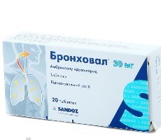 БРОНХОВАЛ (амброксол) / BRONHOVAL (ambroxol)