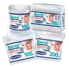 Ватные палочки БЕЛОСНЕЖКА / VATNIE