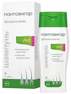 ПАНТОВИГАР шампунь для роста волос для женщин Growtect formula / PANTOVIGAR