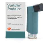 ВЕНТОЛИН ЭВОХАЛЕР (Сальбутамол) / VENTOLIN EVOHALER (Salbutamol)