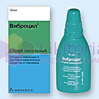 ВИБРОЦИЛ (фенилэфрин+диметинден) / VIBROCIL (phenylephrine+dimetindene)