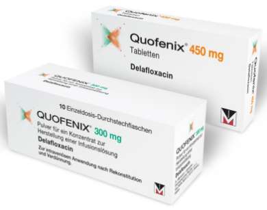 КОФЕНИКС, КУФЕНИКС (Делафлоксацин меглумин) / QUOFENIX (Delafloxacin meglumine)