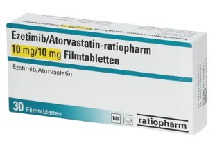 ЭЗЕТИМИБ и АТОРВАСТАТИН ратиофарм / EZETIMIBE and ATORVASTATIN ratiopharm