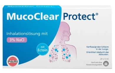МУКОКЛИР Протект гипертонический солевой раствор с эктоином / MUCOCLEAR Protect hypertonic saline solution with ectoin