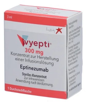 ВЬЕПТИ (Эптинезумаб) / VYEPTI (Eptinezumab)