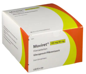 МАВИРЕТ (глекапревир и пибрентасвир) / MAVYRET, MAVIRET (glecaprevir and pibrentasvir)
