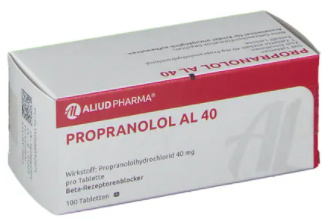 ПРОПРАНОЛОЛ АЛ 40 / PROPRANOLOL AL 40