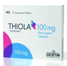 ТИОЛА (Тиопронин) / THIOLA (Tiopronin)