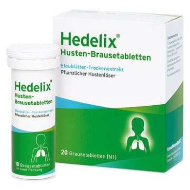 ГЕДЕЛИКС шипучие таблетки от кашля / HEDELIX cough effervescent tablets