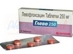 ГЛЕВО (левофлоксацин) / GLEVO (levofloxacin)