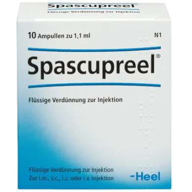 СПАСКУПРЕЛЬ для инъекций / SPASCUPREEL ampoules