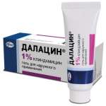 ДАЛАЦИН / DALAСIN гель д/наруж. прим. 1% туба 30 г / 1 шт.