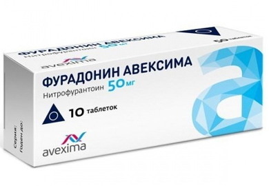 ФУРАДОНИН (нитрофурантоин) / FURADONIN (nitrofurantoin)